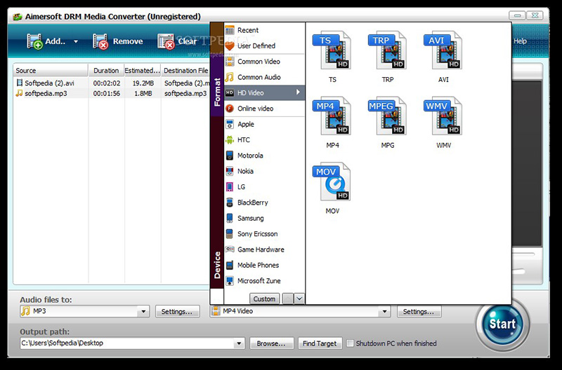 remove drm with Aimersoft DRM Media Converter