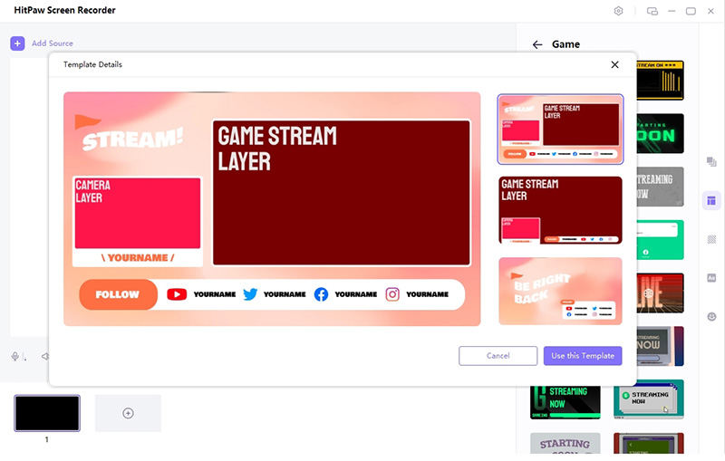 Add templates