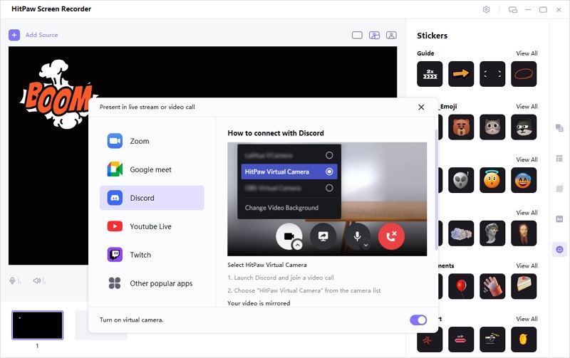 Live VR to Discord