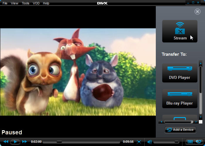 play DivX video with QuickTime with DivX Player