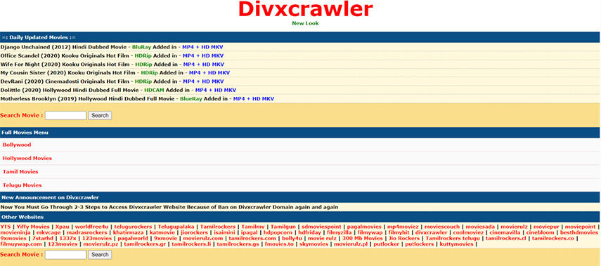 download mp4 videos on DivxCrawler