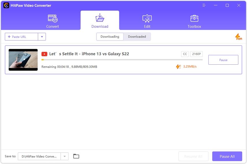 YouTube trimmer to MP4 - downloading-video