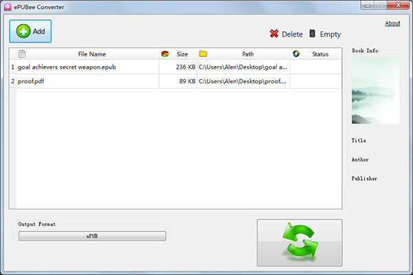 epubee DRM Removal Software
