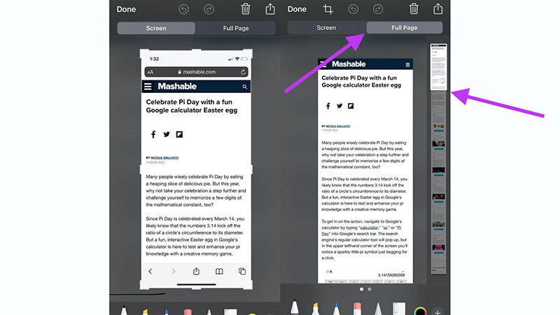 full page screen capture