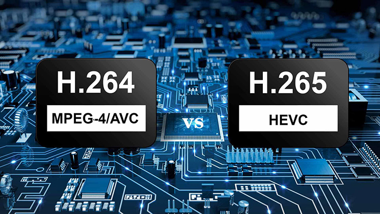 What are H265 and H264
