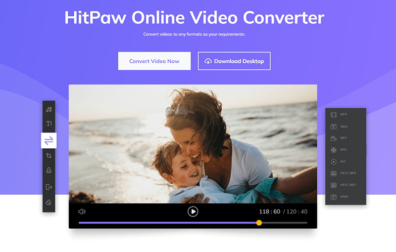 convert flv to sony vegas with hitpaw online video converter