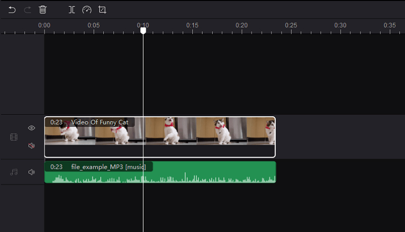 Step 2 to HitPaw Add Audio Track to Video
