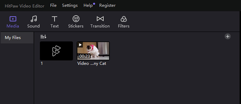 Step 1 to HitPaw Add Logo to Video