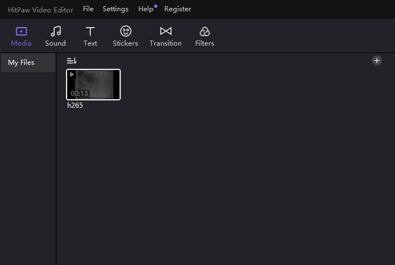 Step 1 to HitPaw YouTube Video Clipper