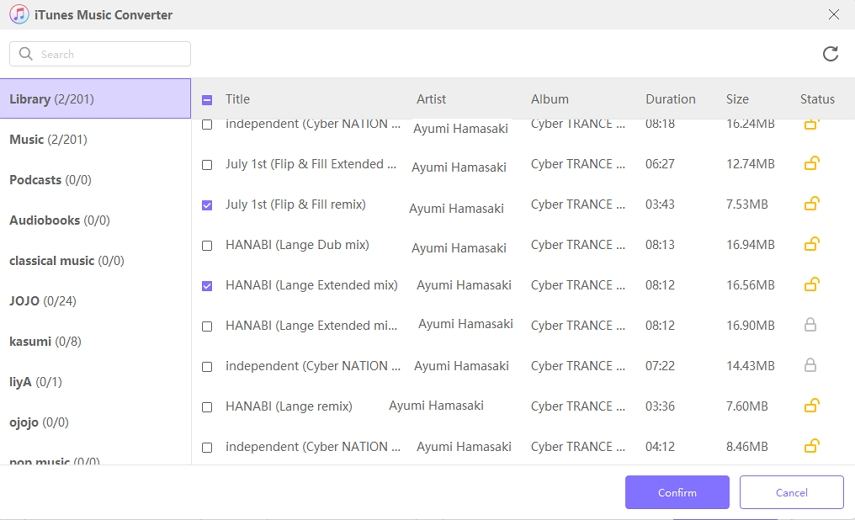 load iTunes library