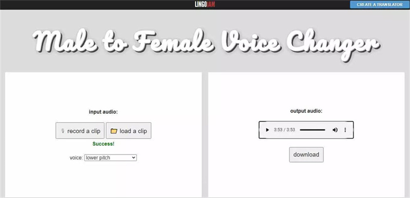 voice changer girl