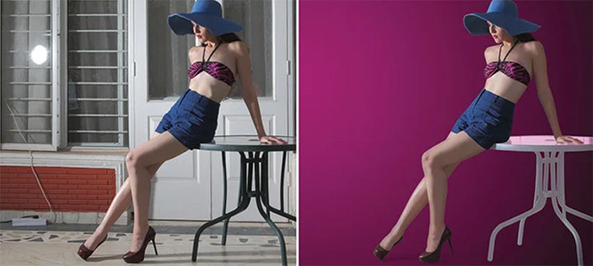 retouched photos before and after