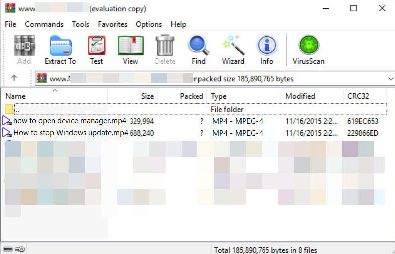 convert rar to mp4 in windows
