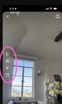 how to record an instagram live - schedule event