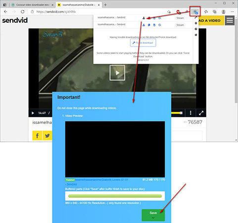 sendvid video downloader - sendvid downloader coconut