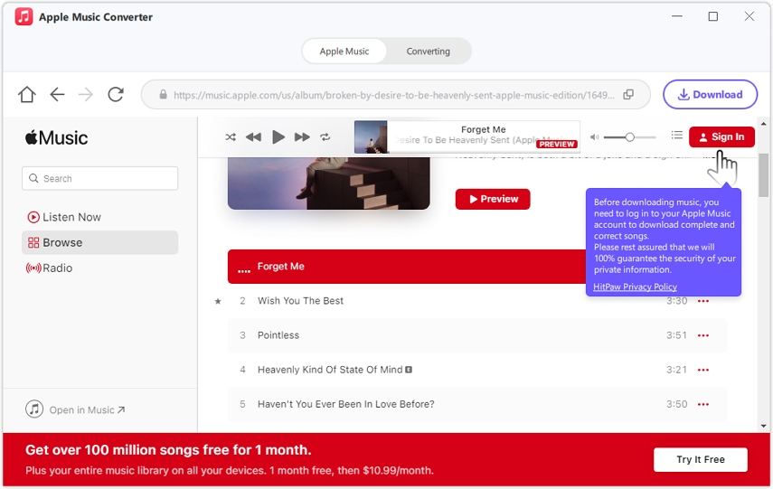 apple music web player