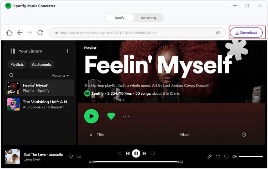 download spotify playlist