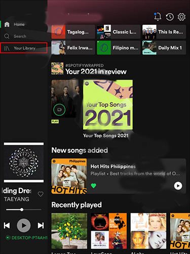 how to make a spotify playlist private