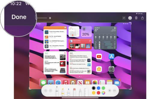 how to take a screenshot on an ipad