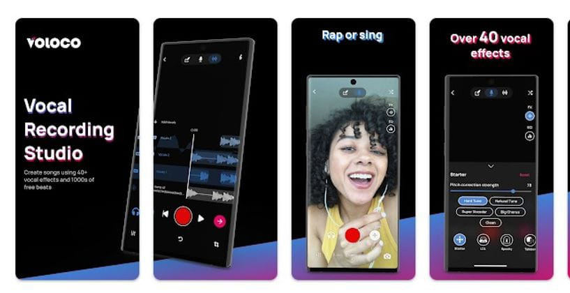 how to make my singing voice sound better with Voloco