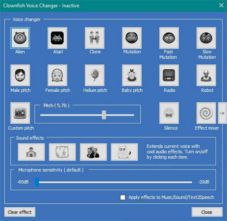 Clownfish Voxal Voice Changer Alternative