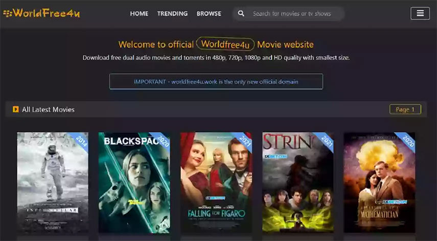 download mp4 movies on WorldFree4U